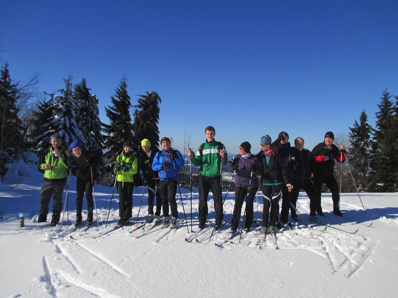 Beskydsko – Javornícky prechod lyžiarskou bežeckou magistrálou